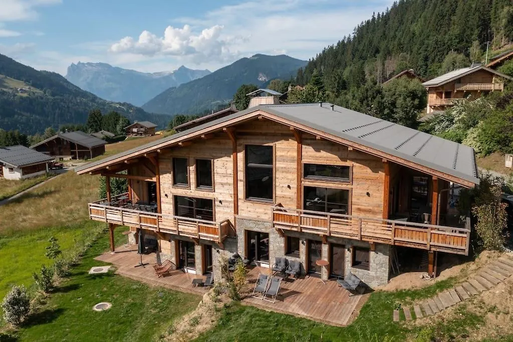 Magnifique Chalet Mitoyen - Jacuzzi - Cousinade II 레컨테민스몬트조이 0*,